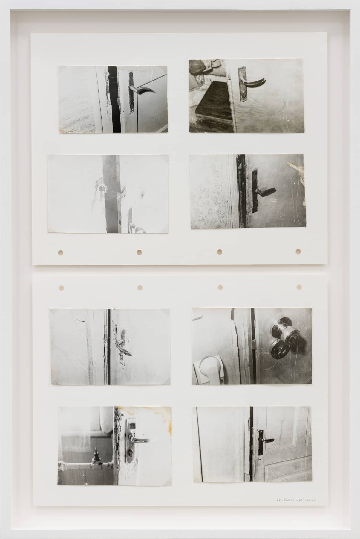 5_jonathan rosic_doors 10_horizontal, left, opened_2022_found photographs_36x53.5cm_shivadas de Schrijver
