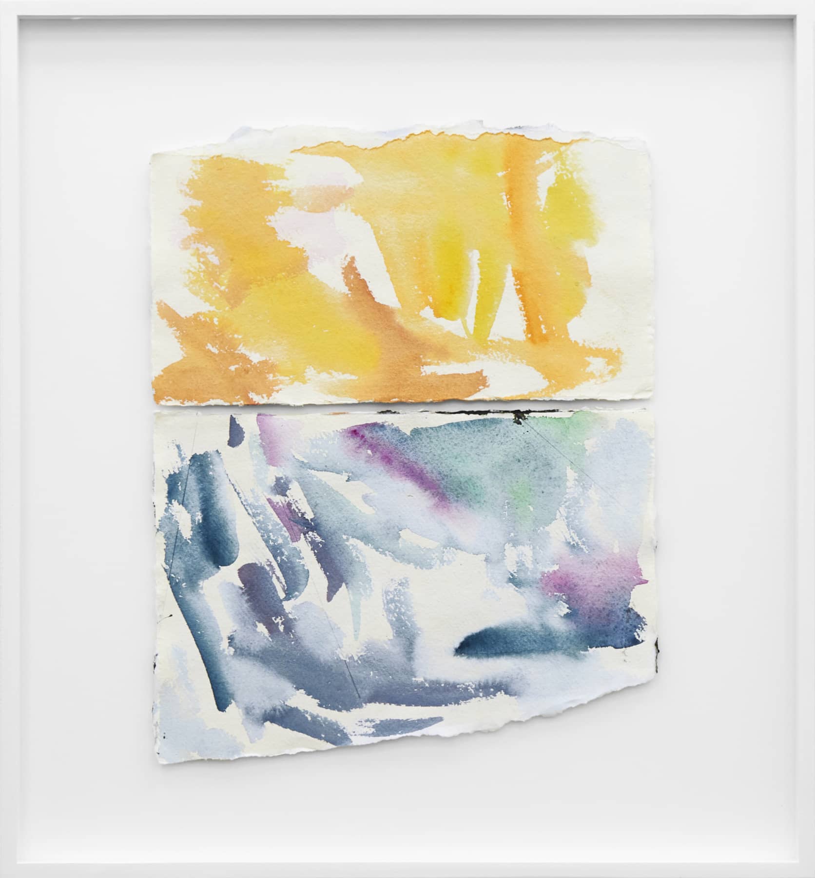 05_Hadrien Loumaye_Relationship 5_2024_watercolor, pencil on paper_51x47 cm_Mina Albespy