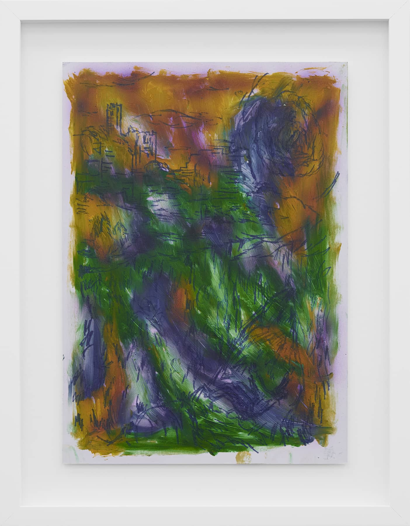 Enne Boi_Rebus (Ex Voto P.G.R. #8)_2024_mixed media on paper_29x21 cm_Mina Albespy_1