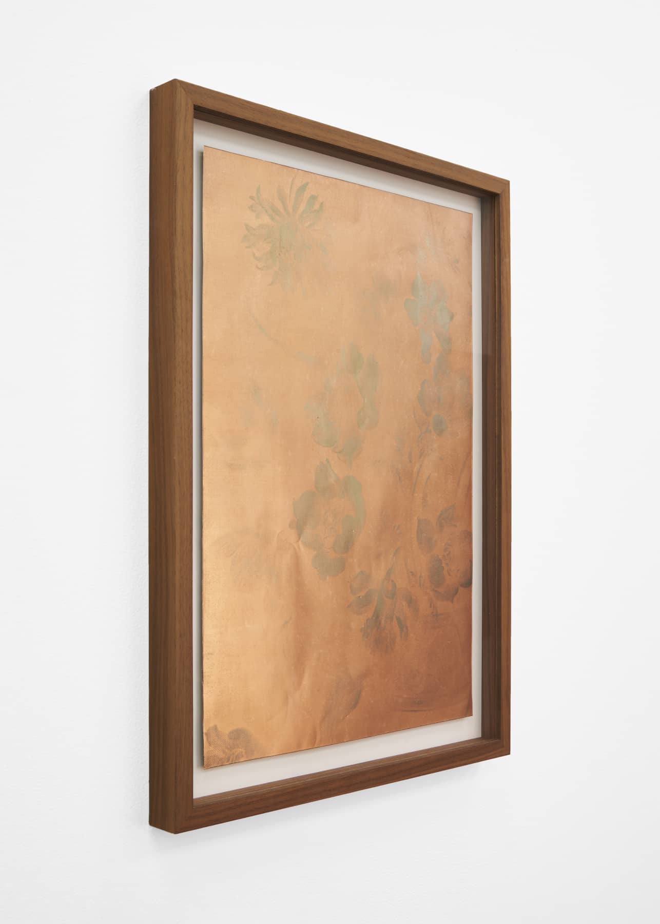 14_Roman Moriceau_Silver (Flowers 3)_2021_silver salts recovered from used bins of siver photography on copper_49x35cm_Mina Albespy_2