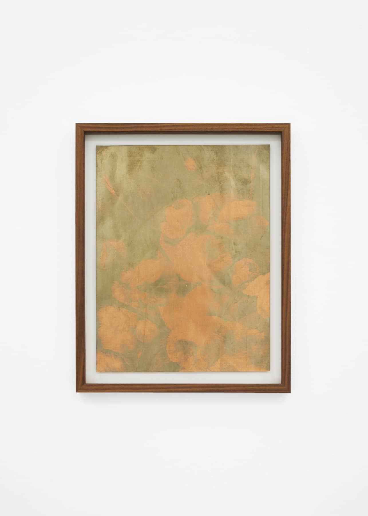 14_Roman Moriceau_Silver (Roses)_2021_silver salts recovered from used bins of siver photography on copper_46x36,5cm_Mina Albespy_1