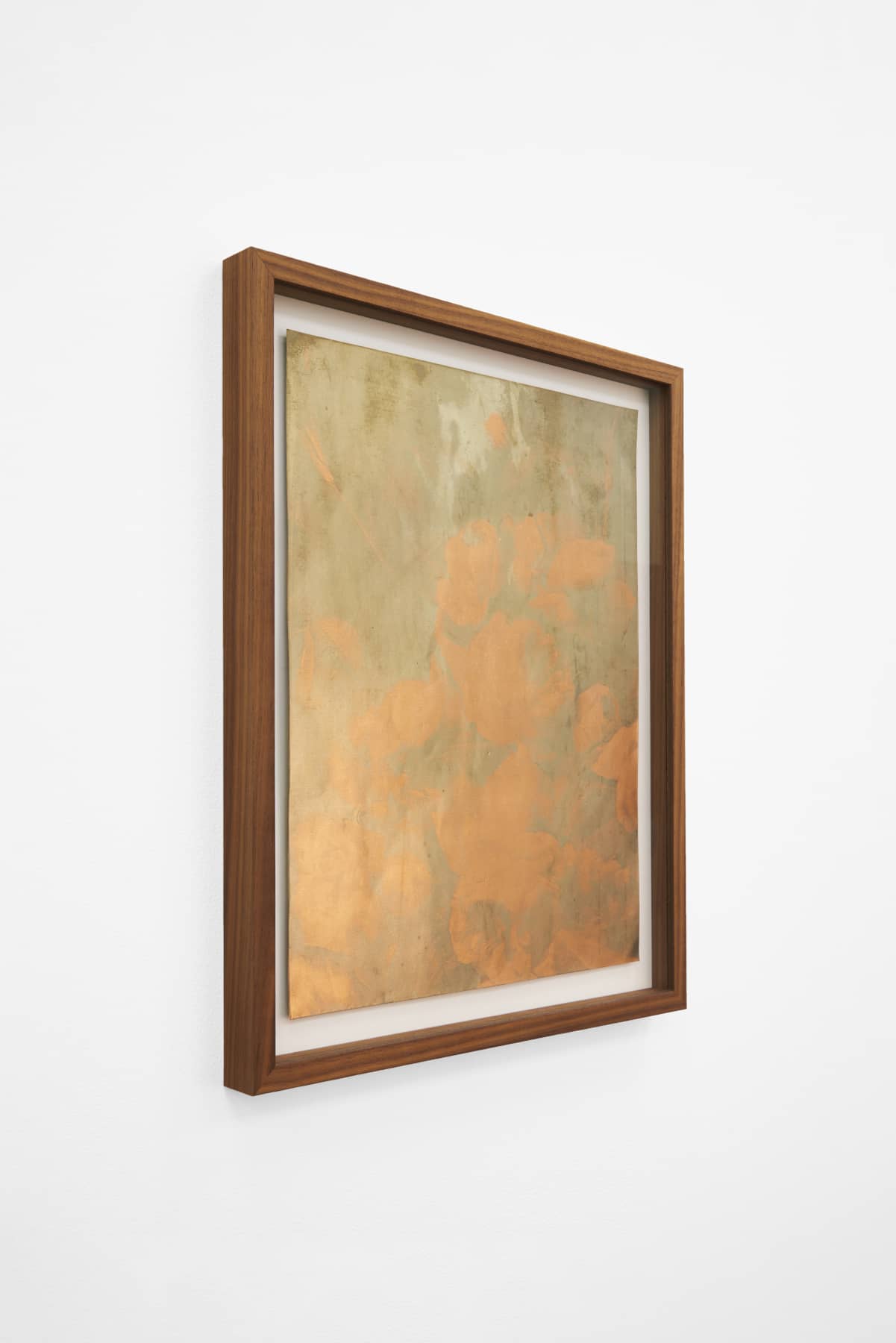 14_Roman Moriceau_Silver (Roses)_2021_silver salts recovered from used bins of siver photography on copper_46x36,5cm_Mina Albespy_2