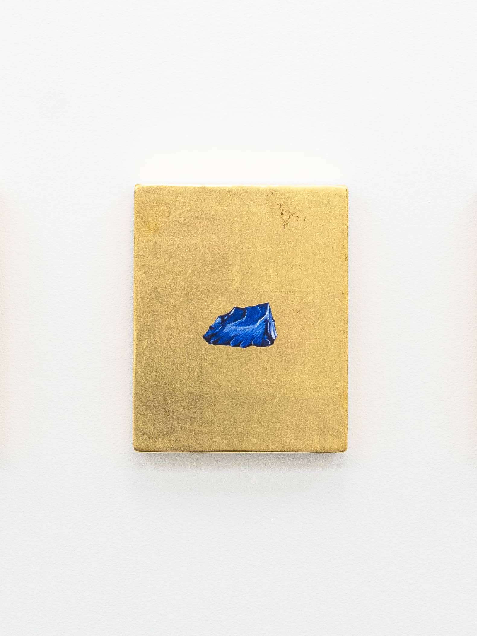 12_Emmanuelle Leblanc_2025_Pietra Lapis Lazuli 1_tempera and goldleaf on wood_20x16 cm
