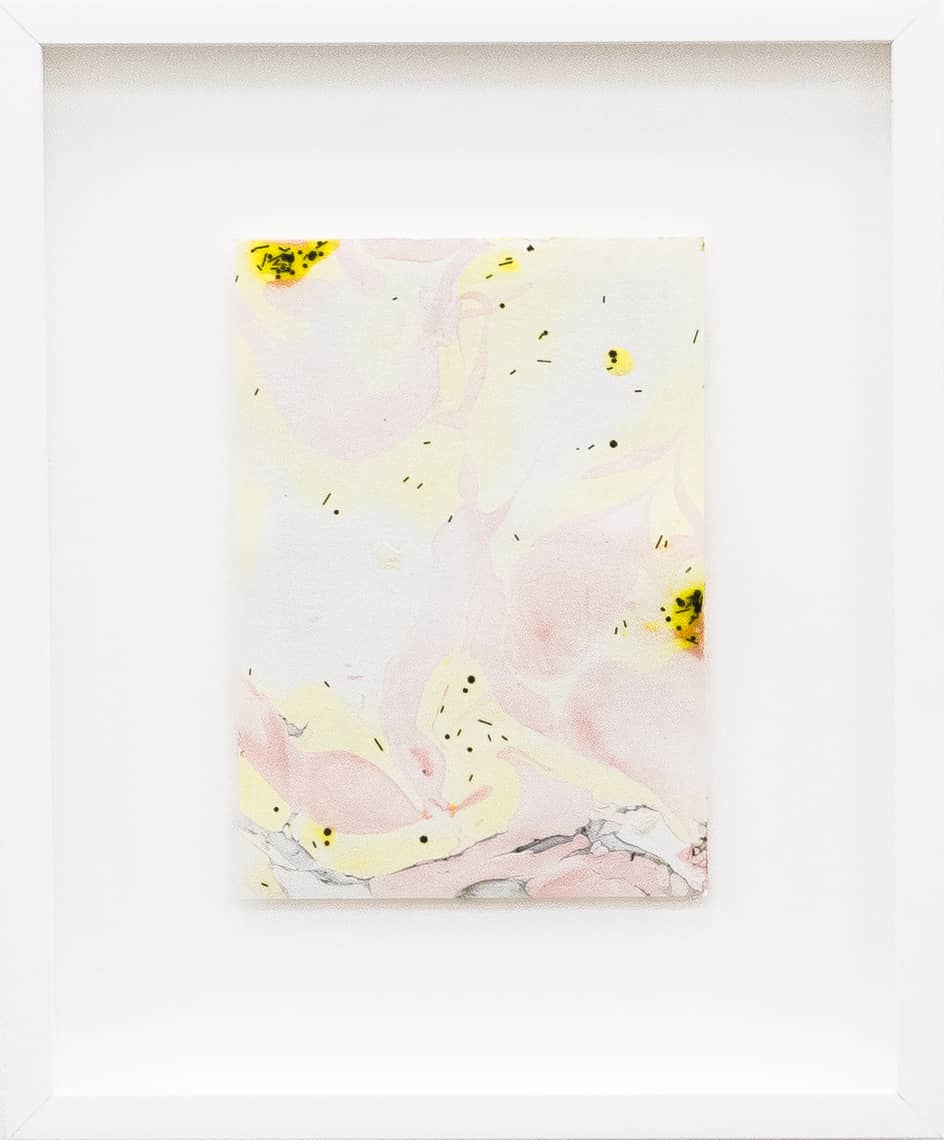 12_Roman Moriceau_Peace and Love 4_2026_nail polish on paper_25.5x21cm_1